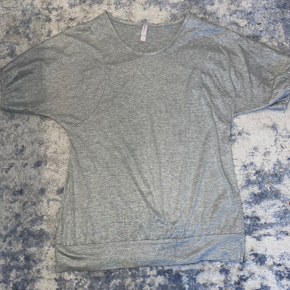 Xhilaration Grey Blouse